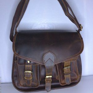 Brown Messenger Bag – No Brand
